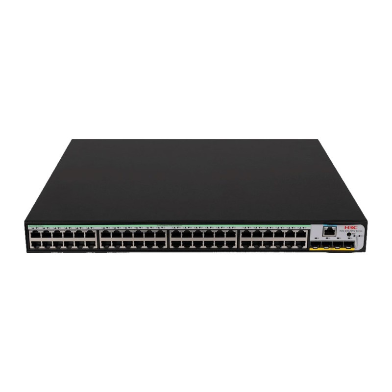 Ethernet Switch with 48*10/100/1000BASE-T PoE+ Ports and 4*1G/10G BASE-X SFP Plus Ports,(AC)