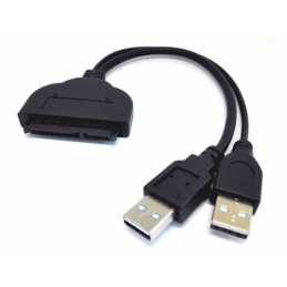 Cable adaptador USB a SSD/HDD Sata 20cm