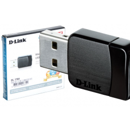 Adaptador USB D-Link DWA-171 wireless dual band 2.4/5Ghz 150/433Mbps