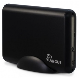 Caja externa 3.5" Argus alumínio HDD Sata III USB C negro