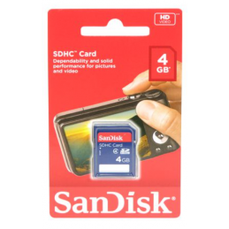 Tarjeta de memoria SanDisk SDHC