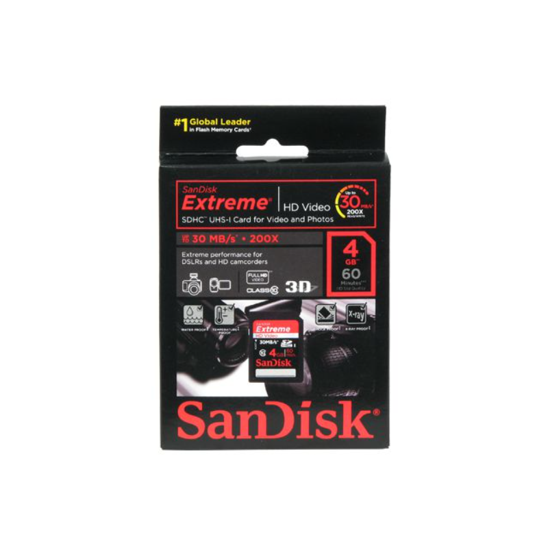 Tarjeta de memoria SanDisk Extreme SDHC UHS-I clase 10