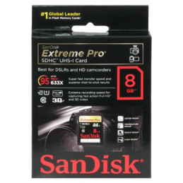 Tarjeta de memoria SanDisk Extreme Pro SDHC/ SDXC UHS-I hasta 95MB/s