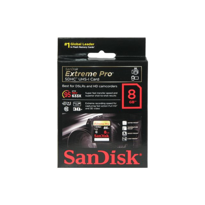 Tarjeta de memoria SanDisk Extreme Pro SDHC/ SDXC UHS-I hasta 95MB/s