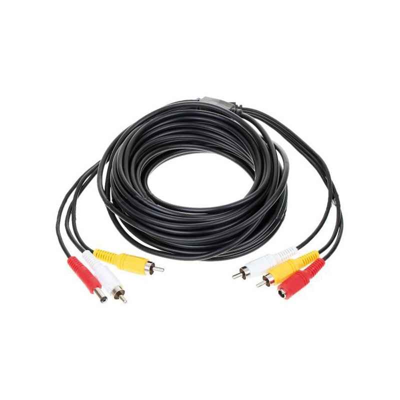 CABLE PARA SENALES DE VIDEO.AUDIO Y DC 20M