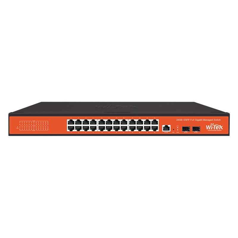 24GE+2SFP uplink Full Giga SNMP Managed Ethernet Switch