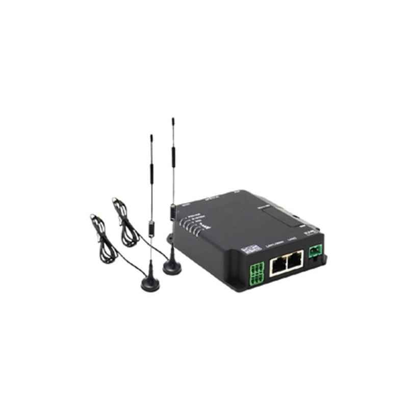 Router industrial 4G, antena, 4x ethernet, 2xSIM, Wfi