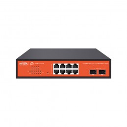 Cloud Easy Smart Managed PoE Switch 8*10/100/1000Mbps