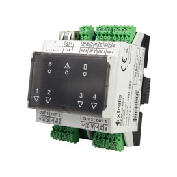 External Ethernet PoE Extension module 4 In / 4 Relay Out (max. 3 per 49841000) SLAVE