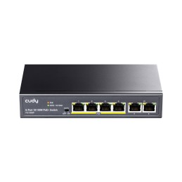 6xRJ-45 10/100M PSE ports with 4 POE Ports Unmanaged Desktop Switch