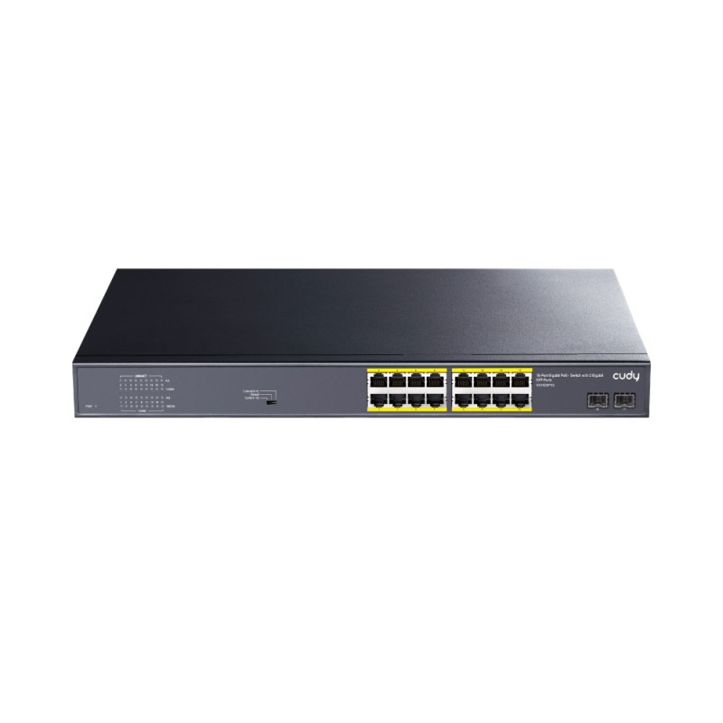 6x10/100/1000 BASE-T Gigabit ports,19-inch, 2-1000 BASE-X SFP Slot, 16-port IEE 802,3