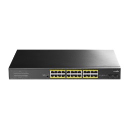 24x10/100/1000 BASE-T Gigabit ports, 19-inch, 2-1000 BASE-X SFP Slot, 24-port IEEE 802.3at PoE+